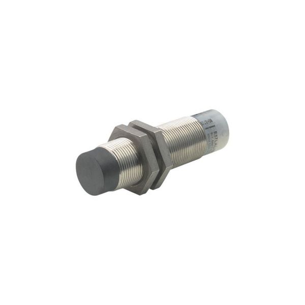 Proximity switch, E57 Premium+ Series, 1 N/O, 3-wire, 6 - 48 V DC, M18 x 1 mm, Sn= 12 mm, Semi-shielded, PNP, Stainless steel, Plug-in connection M12 image 3