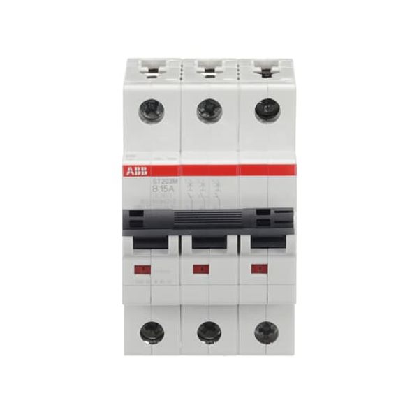 ST203M-B15 Miniature Circuit Breaker - 3P - B - 15 A image 1