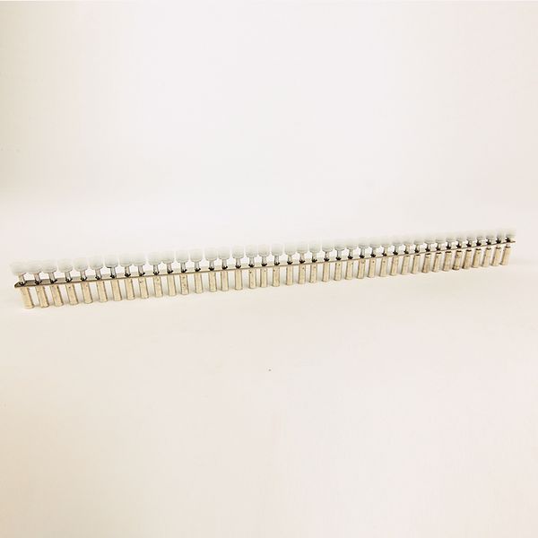 Allen-Bradley 1492-CJ8-2 Center Jumper, Screw Type, 8mm Center to Center, 2 Pole, Gray, for Use With 1492-W10 image 1