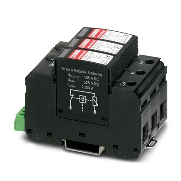 VAL-MS-T1/T2 1000DC-PV/2+V-FM/40 - Lightning/surge arrester type 1/2 image 1