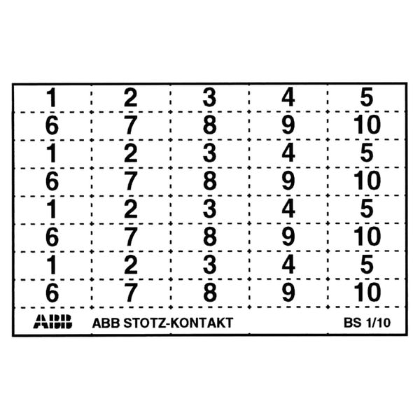 BS-1/10 Terminals and Installation Material image 1