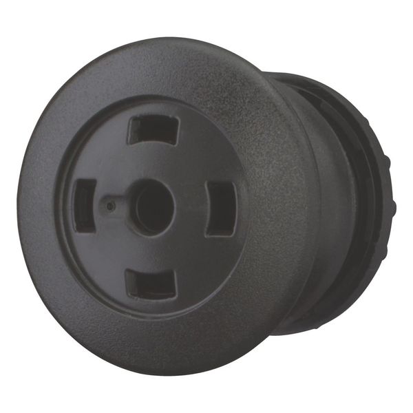 Mushroom actuator, RMQ-Titan, Mushroom, maintained, Mushroom black, Without button plate, Bezel: black image 10