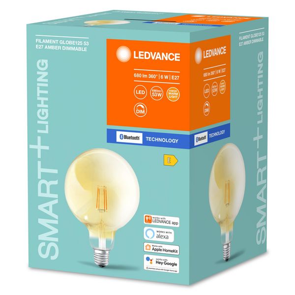 SMART+ Filament Globe Dimmable 52 6 W/2400 K E27 image 1