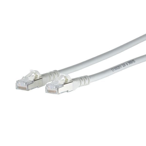 Patch cord Cat.6A AWG 26 1.5 m white image 2