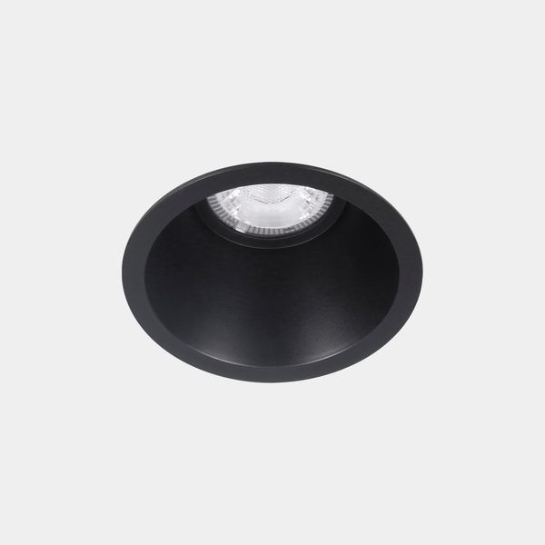 Downlight Lite ø105mm 6.7W LED neutral-white 4000K CRI 80 30.2º PHASE CUT Black IN IP20 / OUT IP54 656lm image 1