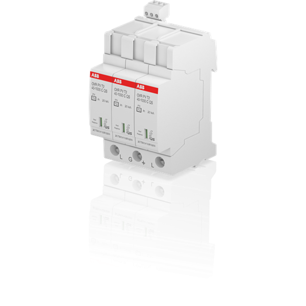 Overvoltage protection Type PV,  20/ 40kA, 1000V, plug, signal image 1