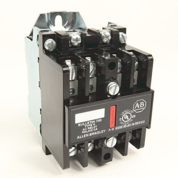 Allen-Bradley, 700-N Industrial Control Relay, 4 N.O., 24V 60Hz image 1