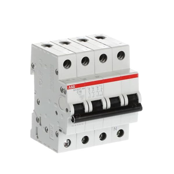 SH203T-C16NA Miniature Circuit Breaker - 3+NP - C - 16 A image 1