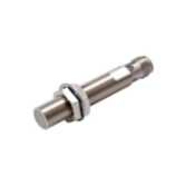 Proximity sensor, inductive, nickel-brass long body, M12, shielded, 2 image 2