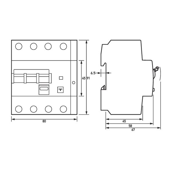 Wall mounted recept. 16A4p10h 100-300Hz image 4