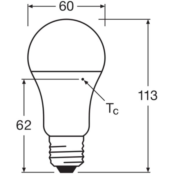 LED PCR LAMPS WITH CLASSIC A 10W 840 Frosted E27 image 10