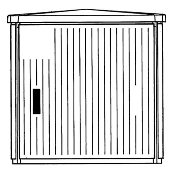 EH3G96C2 EH3GD CABINET DIN0 AP 1125X676X541 SH image 2