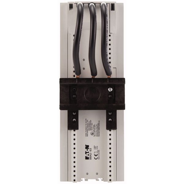 Busbar adapter, 72 mm, 63 A, DIN rail: 1 image 2