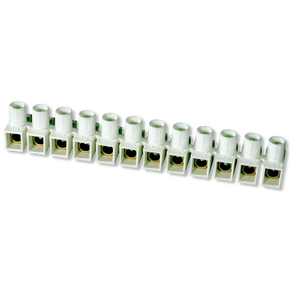 Thermoplastic connector strip LTA12-4.0Ab white image 1