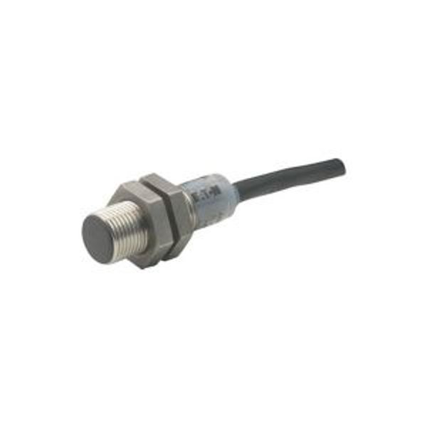 Proximity switch, E57 Premium+ Short-Series, 1 NC, 2-wire, 40 - 250 V AC, 20 - 250 V DC, M12 x 1 mm, Sn= 2 mm, Flush, NPN/PNP, Stainless steel, 2 m co image 2