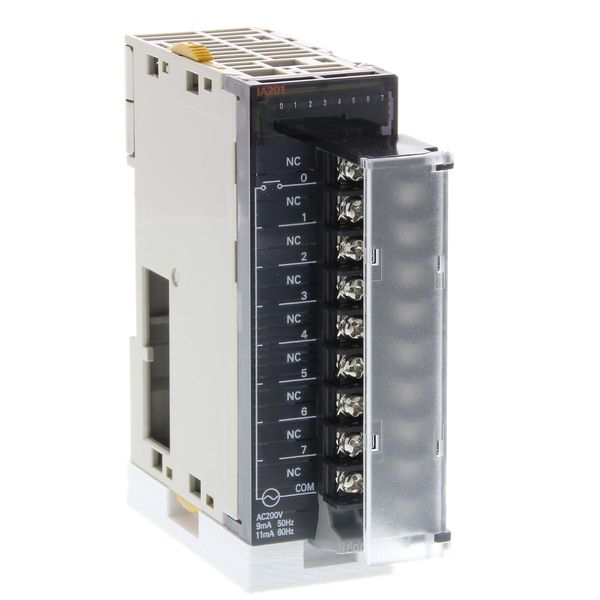 Digital input unit, 8 x 200-240 VAC inputs, screw terminal image 2