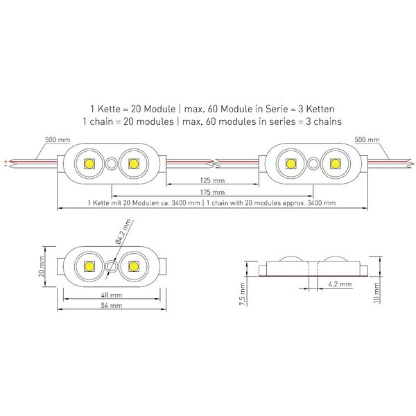 LED module ensures Twin 12 UWW IP65  CRI/RA 90+ image 6