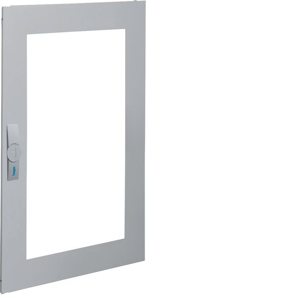 Door, univers, right, transparent, RAL 9010, for enclosure IP44, 1250x image 1