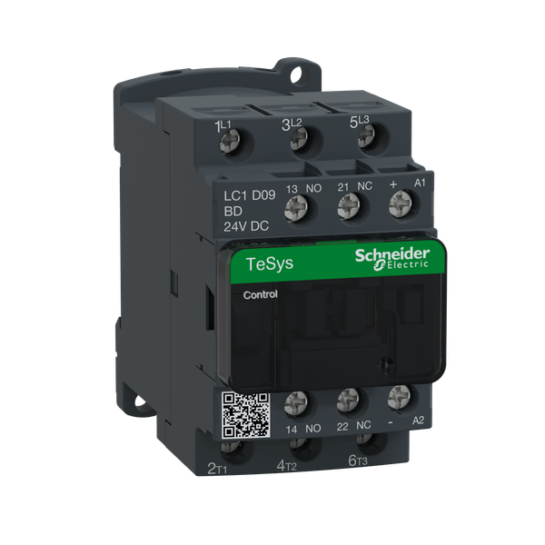 TeSys Deca contactor - 3P(3 NO) - AC-3/AC-3e - = 440 V 9 A - 24 V DC coil image 5