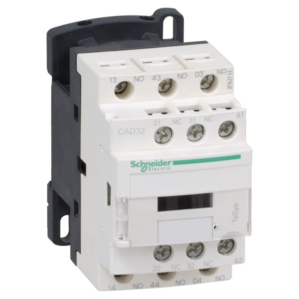 TeSys Deca control relay - 3 NO + 2 NC - = 690 V - 400 V AC standard coil image 1