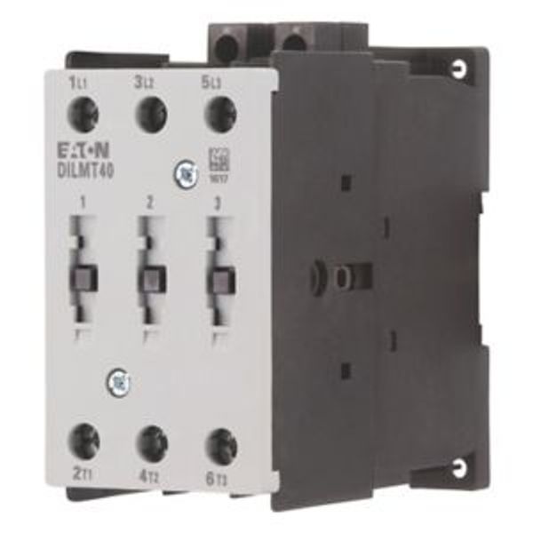 Power contactor, 3 pole, 380 V 400 V: 18.5 kW, 24 V 50/60 Hz, AC operation, Screw terminals image 8