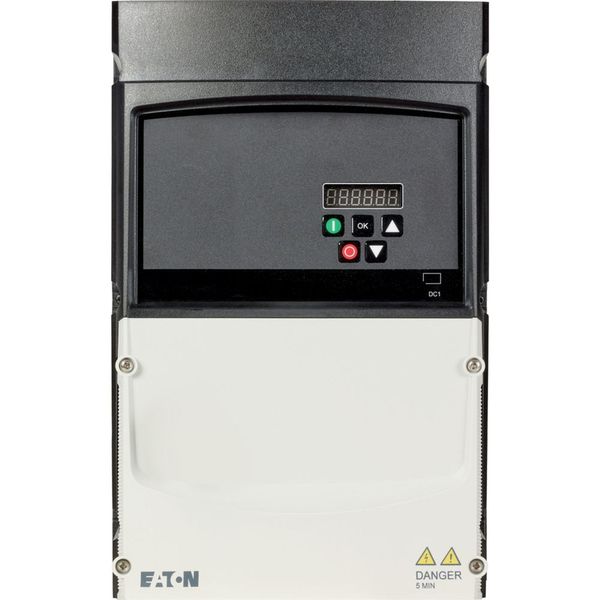 Variable frequency drive, 400 V AC, 3-phase, 30 A, 15 kW, IP66/NEMA 4X, Radio interference suppression filter, Brake chopper, 7-digital display assemb image 8