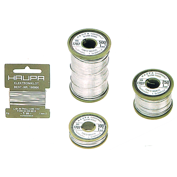 Soldering tin Sn 60% 1 mm 500 g image 1