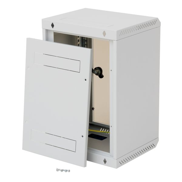 Network Enclosure Wallmount DV,W310xH337xD260,10",6U,RAL7035 image 6