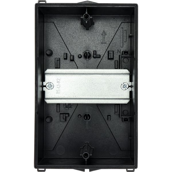 Insulated enclosure, HxWxD=160x100x145mm, +mounting rail image 56