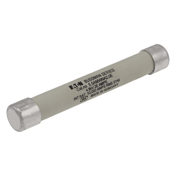 VT fuse-link, medium voltage, 2 A, AC 5.5 kV, 142 x 20.6 mm, back-up, BS, IEC, US, 2E image 16