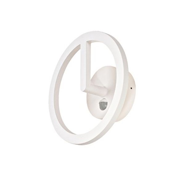 Q-RING, wall lamp, Sensor, 3000K, IP54, white image 1