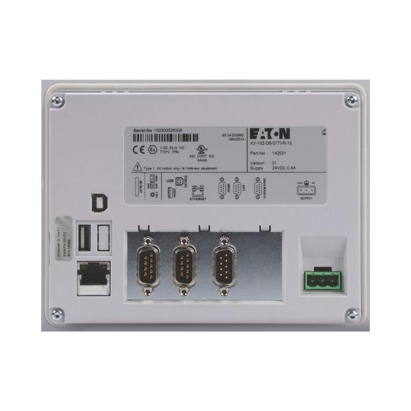 Touch panel, 24 V DC, 5.7z, TFTcolor, ethernet, RS232, RS485, CAN, (PLC) image 15