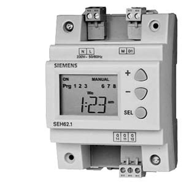 SEH62.1 - Digital time switch, 1-channel, with 7-day program image 1