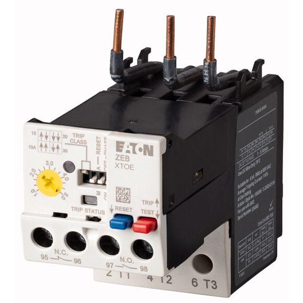 Overload relay, Direct mounting, Earth-fault protection: none, Ir= 9 - 45 A, 1 N/O, 1 N/C image 1