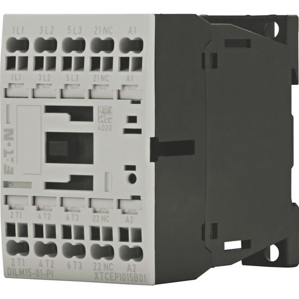 Contactor, 3 pole, 380 V 400 V 7.5 kW, 1 NC, 24 V 50/60 Hz, AC operation, Push in terminals image 13