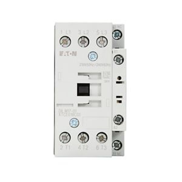 Contactor, 3 pole, 380 V 400 V 11 kW, 1 N/O, 190 V 50 Hz, 220 V 60 Hz, AC operation, Screw terminals image 11