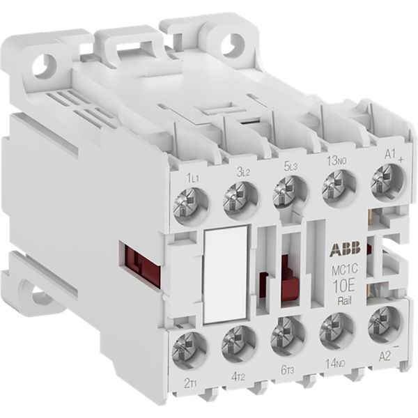 MC1C310ATWED-RAIL Mini Contactor 24 ... 41 V DC - 3 NO - 0 NC - Screw Terminals image 1