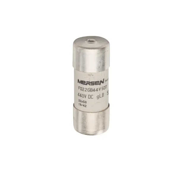 High-Speed Cylindrical Fuse 22x58 gLB 440VDC 50A Striker image 1