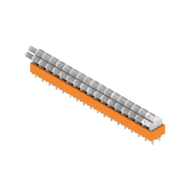 PCB terminal, 5.00 mm, Number of poles: 18, Conductor outlet direction image 4