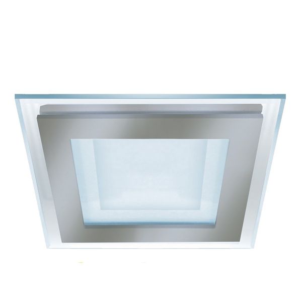 Kairo LED Downlight 6W 3000K Square Nickel image 1