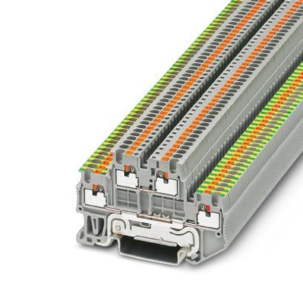 PTTB 1,5/S-PE/L - Protective conductor double-level terminal block image 2