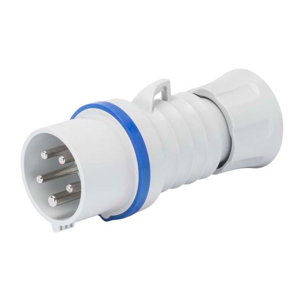 STRAIGHT PLUG HP - IP44/IP54 - 2P+E 32A 200-250V 50/60HZ - BLUE - 6H -  FAST WIRING image 2