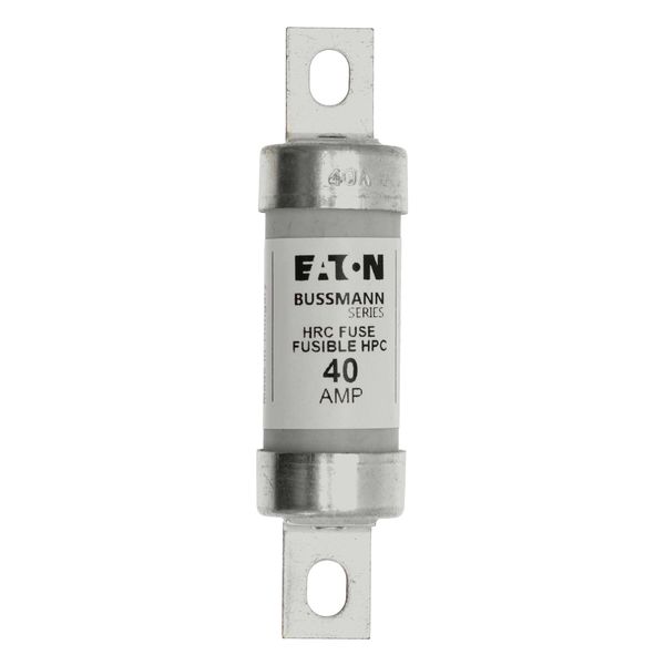 Fuse-link, LV, 40 A, AC 600 V, DC 250 V, HRCII-C, 22 x 87 mm, CSA image 7