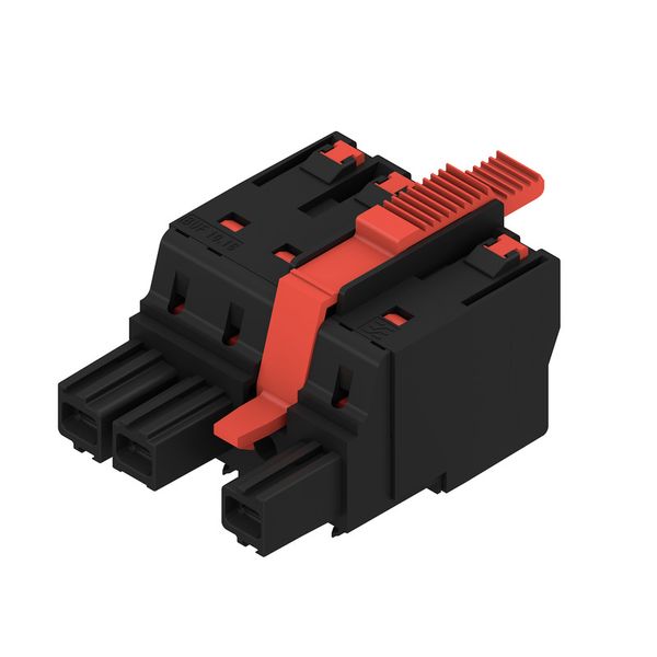 PCB plug-in connector (wire connection), 10.16 mm, Number of poles: 3, image 3