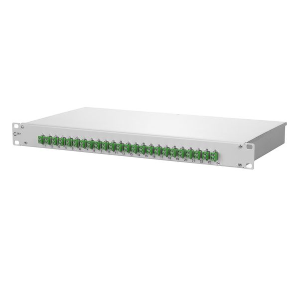 OpDAT fix patch panel splice 24xLC-D APC OS2 image 1