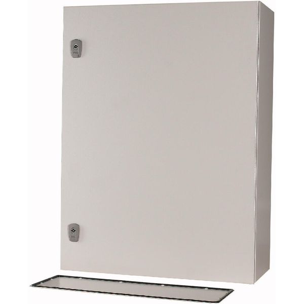 Wall enclosure with mounting plate, HxWxD=800x600x250mm image 12