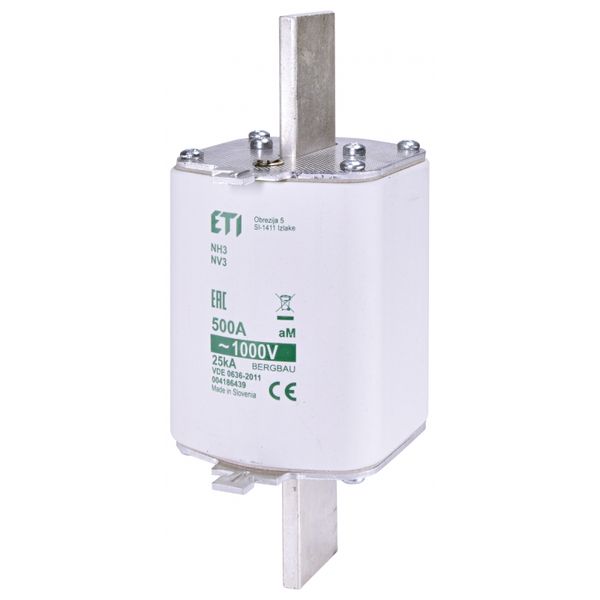 Fuse link, NH3 aM 425A/690V image 1