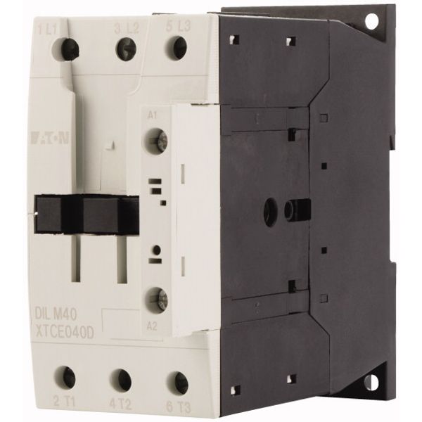 Contactor, 3 pole, 380 V 400 V 18.5 kW, 24 V 60 Hz, AC operation, Screw terminals image 3