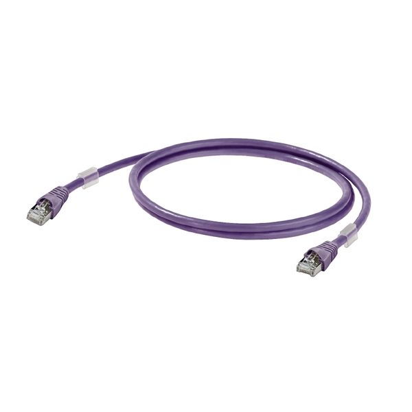 Ethernet Patchcable, RJ45 IP 20, RJ45 IP 20, Number of poles: 8 image 1