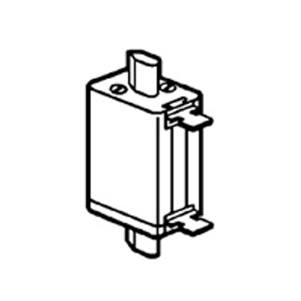 HRC blade type cartridge fuse - cylindrical type aM 22 X 58 - 40 A - w indicator image 2